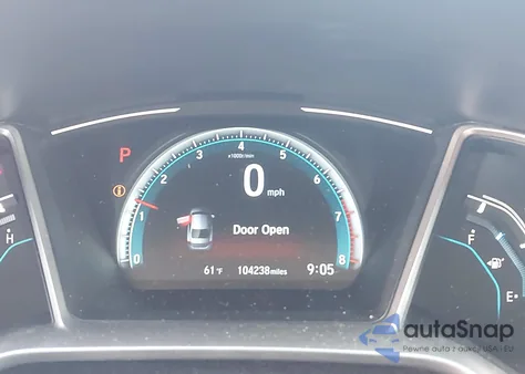 2017 Honda Civic Ex из США, поврежденный, VIN 2HGFC2F75HH534735